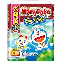 Amazon.co.jp: ユニ・チャーム マミーポコパンツLドラえもん 62枚
